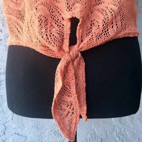 Orange Lace Top 🧡 - Picture 4 of 6